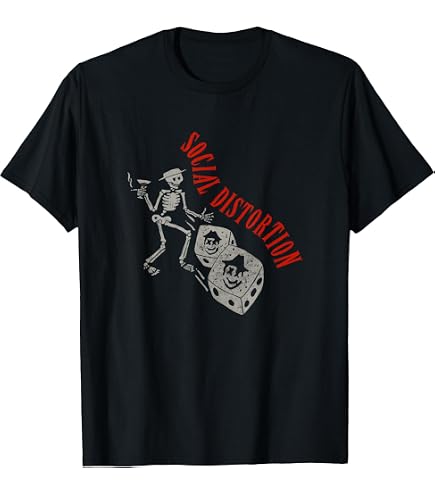 Amazon.com: Social Distortion Men's Vintage 1979 T-Shirt Small
